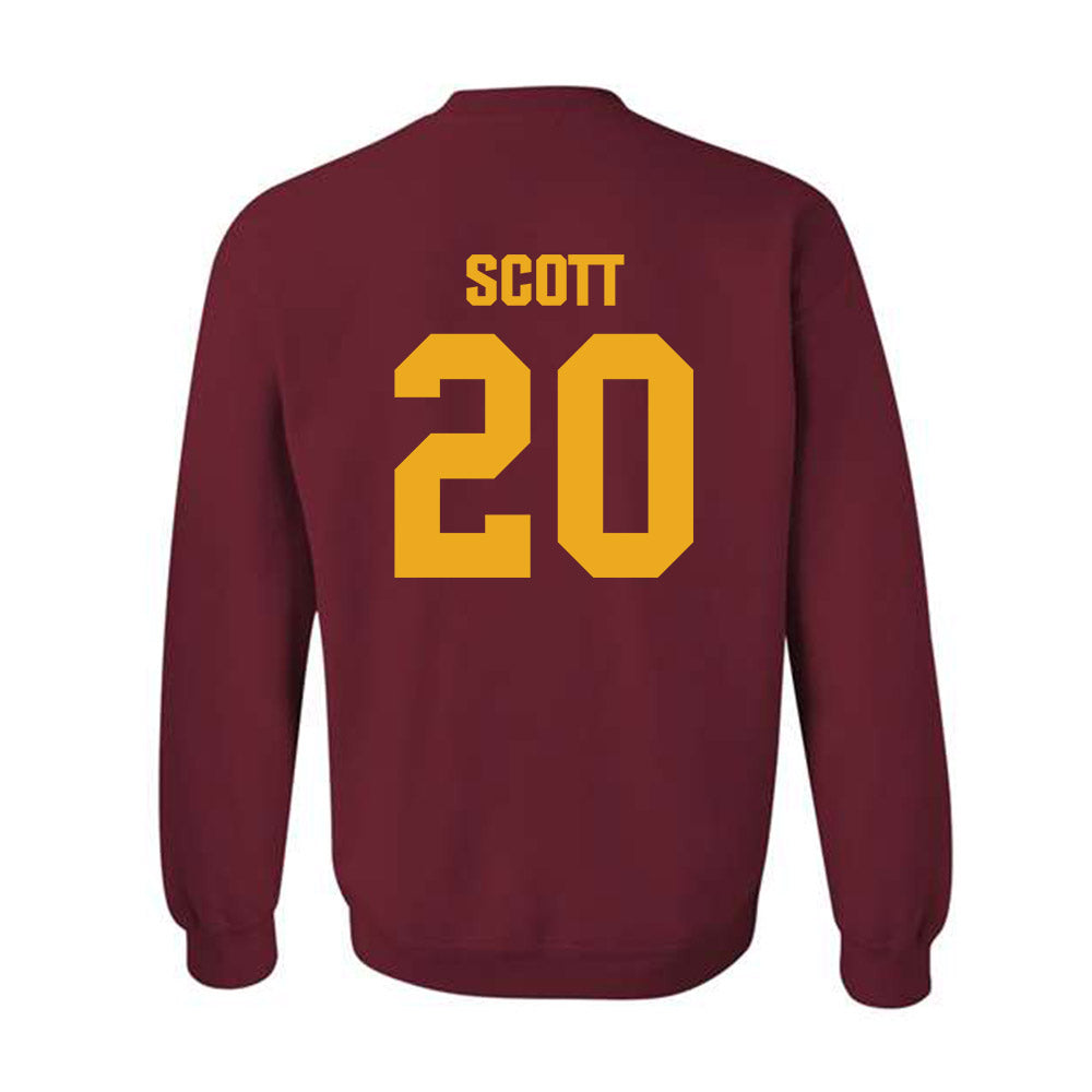 undefined - NCAA Women's Soccer : Natalie Scott - Classic Shersey Crewneck Sweatshirt-1
