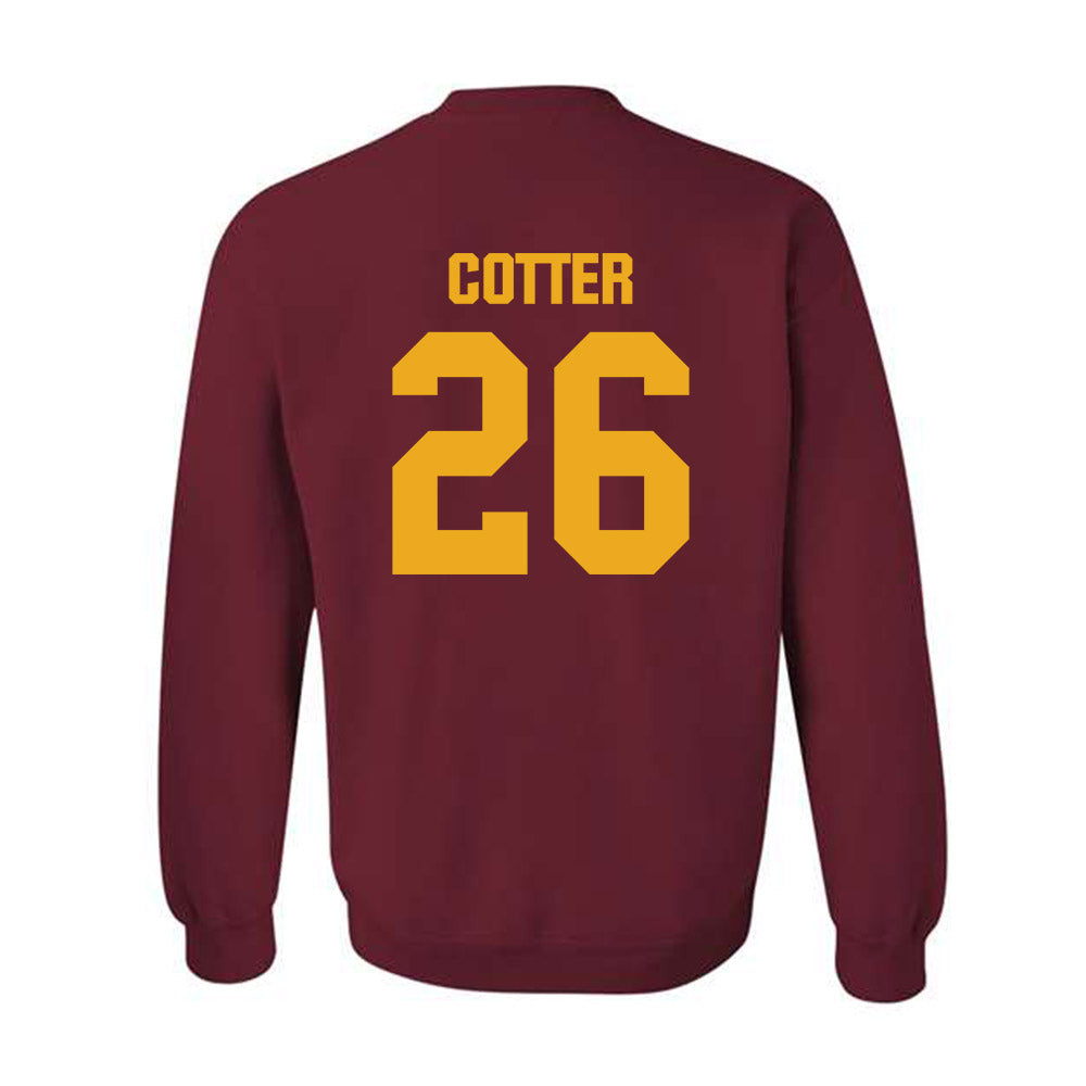 undefined - NCAA Women's Soccer : Danni Cotter - Classic Shersey Crewneck Sweatshirt-1
