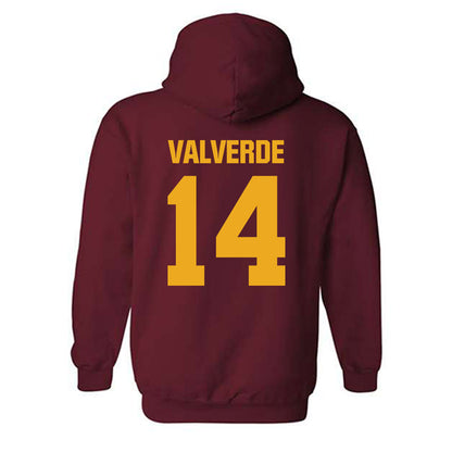 UMSL - NCAA Men's Soccer : Isaac Valverde - Classic Shersey Hooded Sweatshirt-1