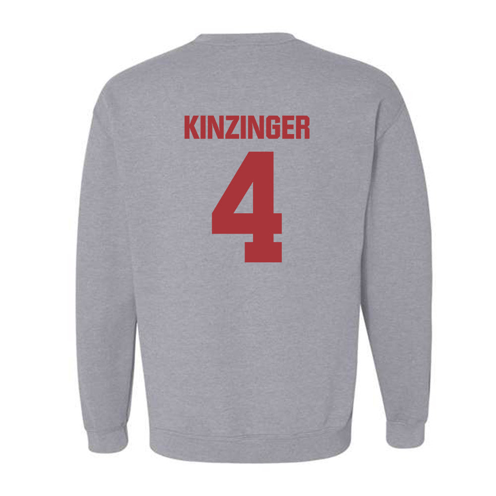 undefined - NCAA Women's Soccer : Karley Kinzinger - Crewneck Sweatshirt-1