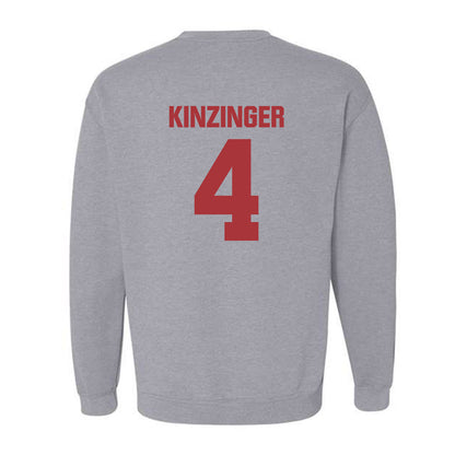 undefined - NCAA Women's Soccer : Karley Kinzinger - Crewneck Sweatshirt-1
