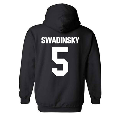 UMSL - NCAA Women's Basketball : Addi Swadinsky - Classic Shersey Hooded Sweatshirt-1