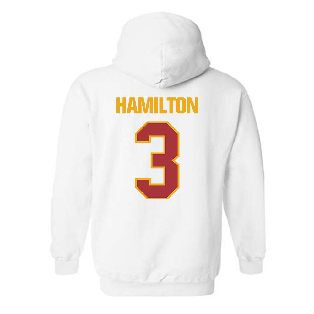 UMSL - NCAA Men's Basketball : Jake Hamilton - Classic Shersey Hooded Sweatshirt-1
