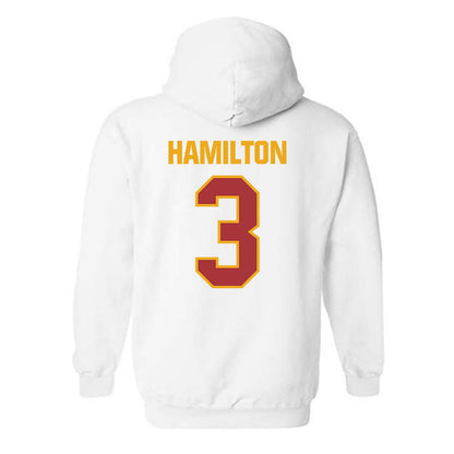 UMSL - NCAA Men's Basketball : Jake Hamilton - Classic Shersey Hooded Sweatshirt-1