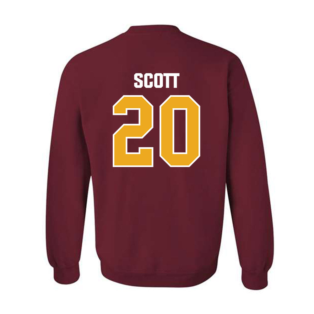 undefined - NCAA Women's Soccer : Natalie Scott - Crewneck Sweatshirt-1