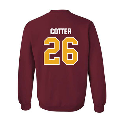 undefined - NCAA Women's Soccer : Danni Cotter - Crewneck Sweatshirt-1