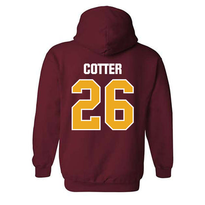 undefined - NCAA Women's Soccer : Danni Cotter - Hooded Sweatshirt-1