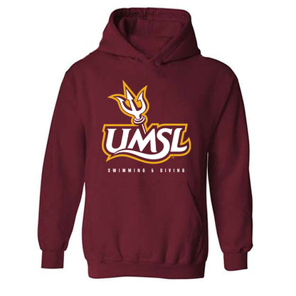 UMSL - NCAA Men's Swimming & Diving : Mattia Nardi - Hooded Sweatshirt-0