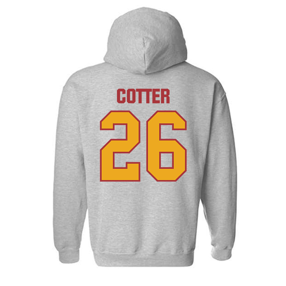undefined - NCAA Women's Soccer : Danni Cotter - Classic Shersey Hooded Sweatshirt-1