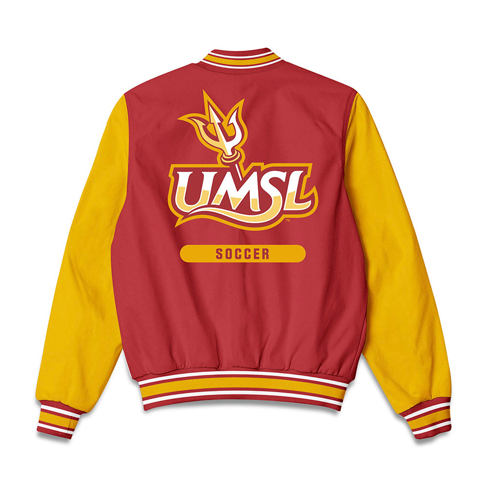 UMSL - NCAA Men's Soccer : Isaac Valverde - Bomber Jacket-1