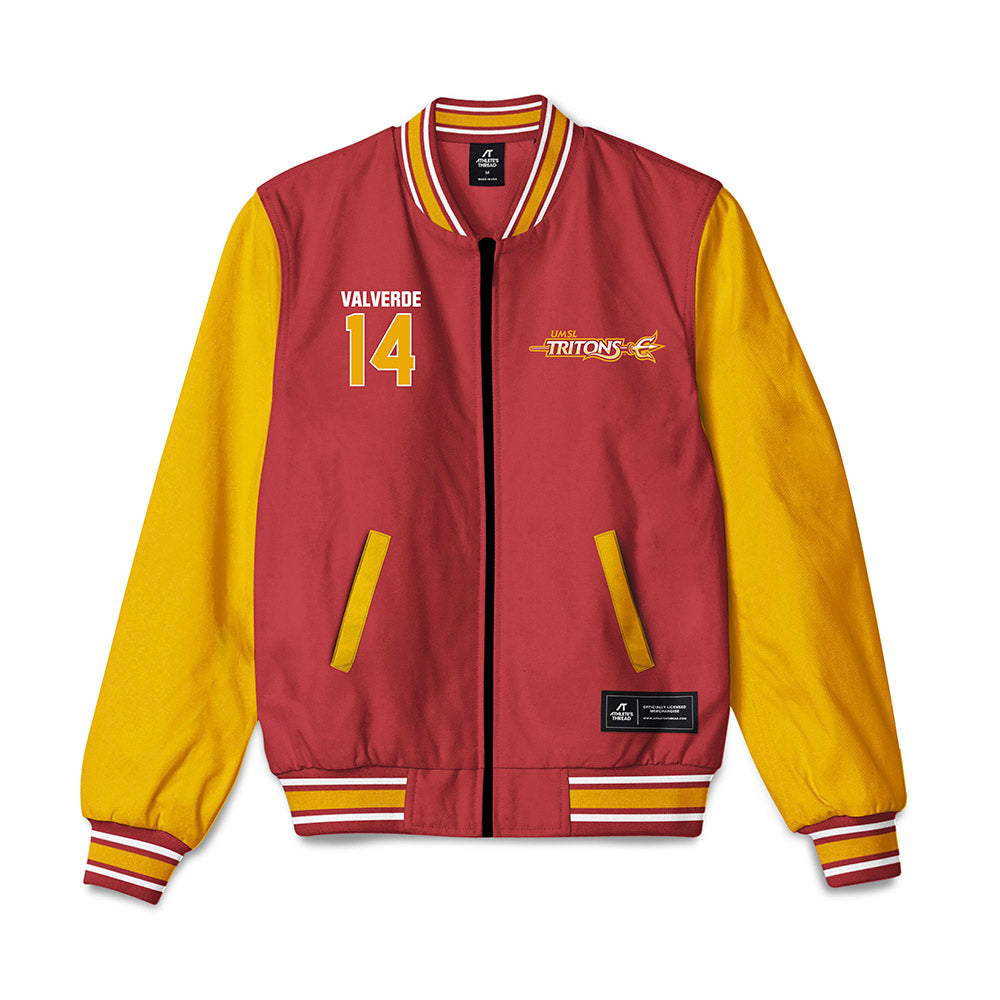 UMSL - NCAA Men's Soccer : Isaac Valverde - Bomber Jacket-0