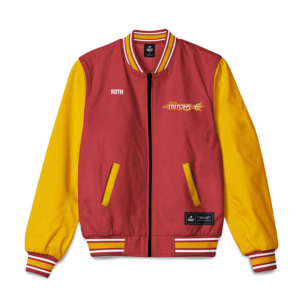 UMSL - NCAA Women's Swimming & Diving : Kelsey Roth - Bomber Jacket-0