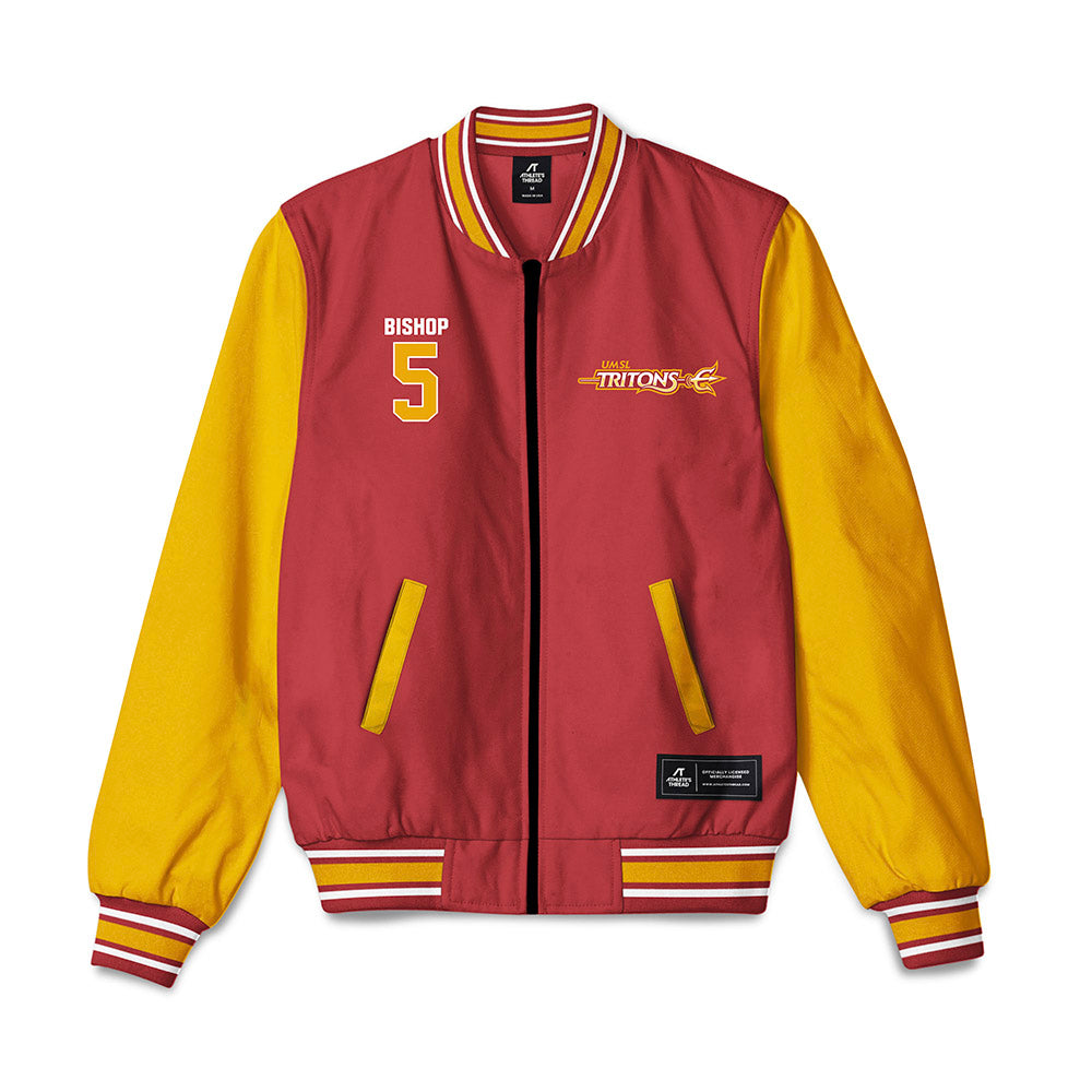 undefined - NCAA Women's Volleyball : Caitlin Bishop - Bomber Jacket-0