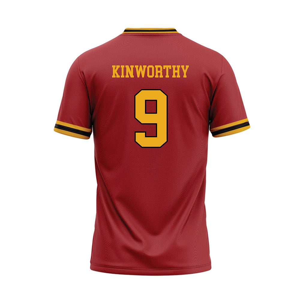 UMSL - NCAA Baseball : Gavin Kinworthy - red Baseball Jersey-1