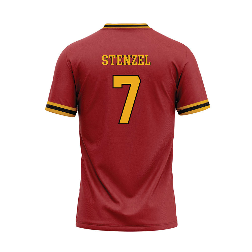 UMSL - NCAA Baseball : Bryce Stenzel - red Baseball Jersey-1