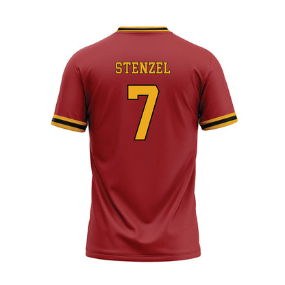 UMSL - NCAA Baseball : Bryce Stenzel - red Baseball Jersey-1