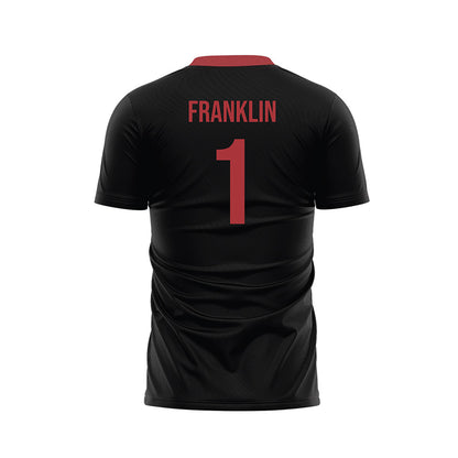 undefined - NCAA Men's Soccer : Jack Franklin - Black Soccer Jersey-1