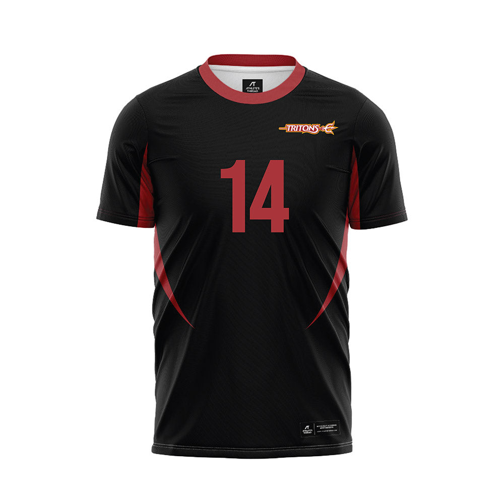UMSL - NCAA Men's Soccer : Isaac Valverde - Black Soccer Jersey-0