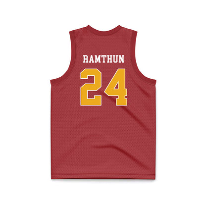 UMSL - NCAA Women's Basketball : Morgan Ramthun - red Basketball Jersey-1