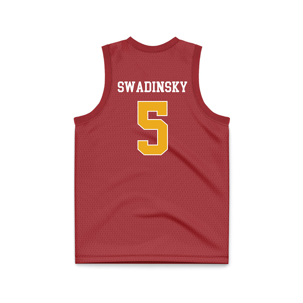 UMSL - NCAA Women's Basketball : Addi Swadinsky - red Basketball Jersey-1