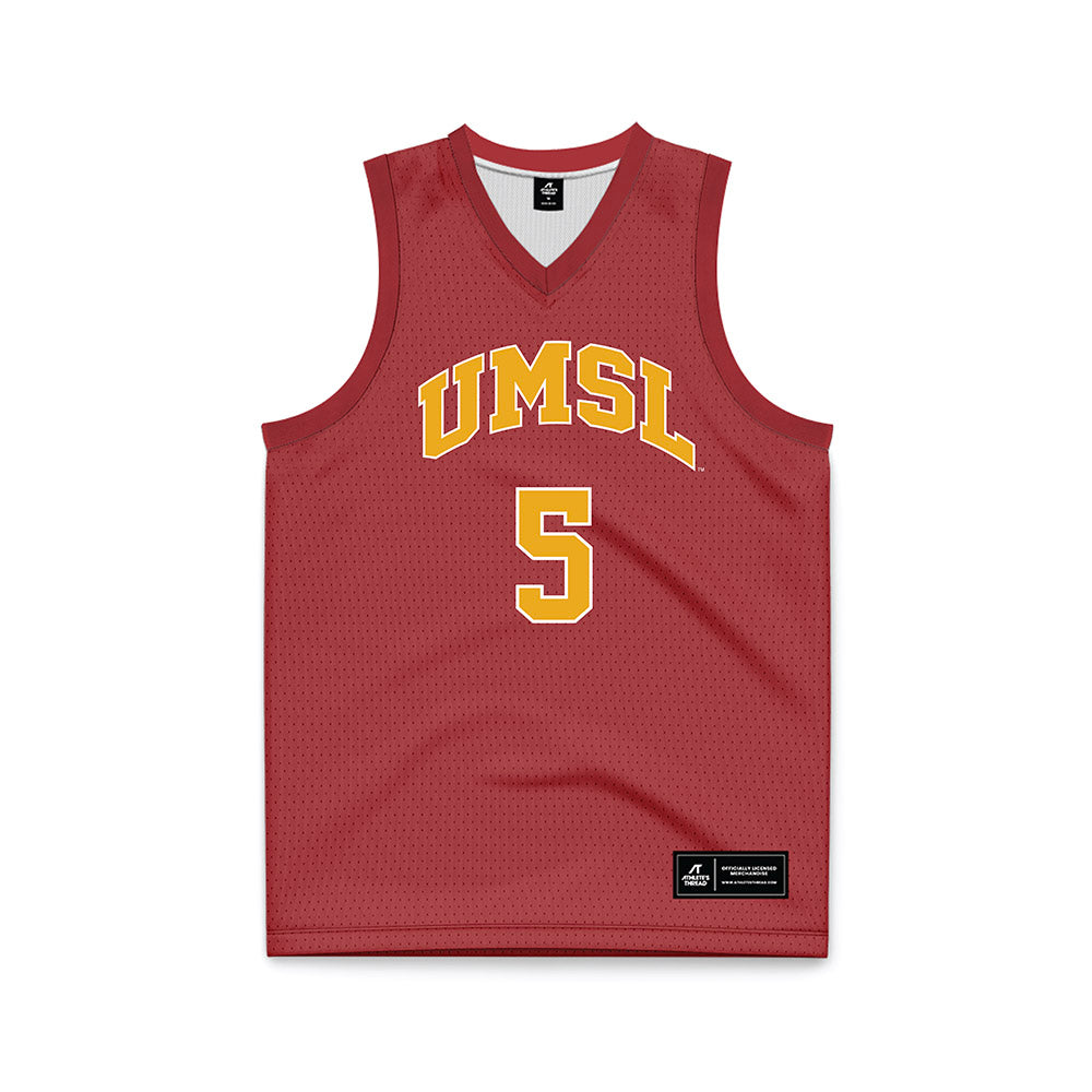 UMSL - NCAA Women's Basketball : Addi Swadinsky - red Basketball Jersey-0