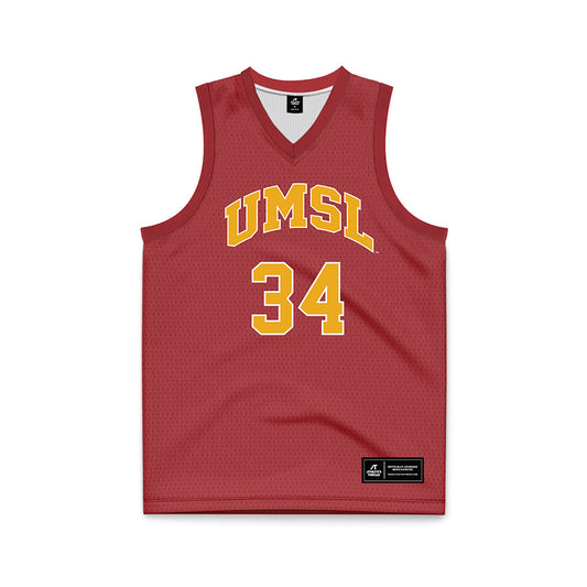 UMSL - NCAA Women's Basketball : Alexandra Wolff - red Basketball Jersey-0