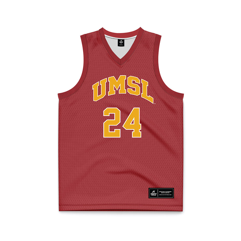 UMSL - NCAA Women's Basketball : Morgan Ramthun - red Basketball Jersey-0