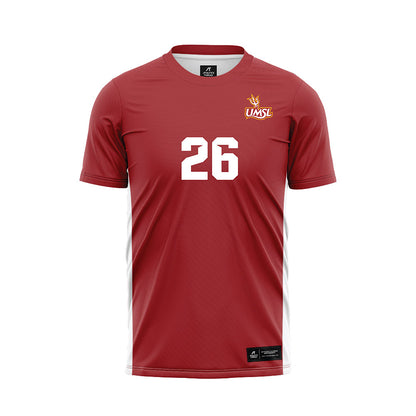 undefined - NCAA Women's Soccer : Danni Cotter - Red Soccer Jersey-0