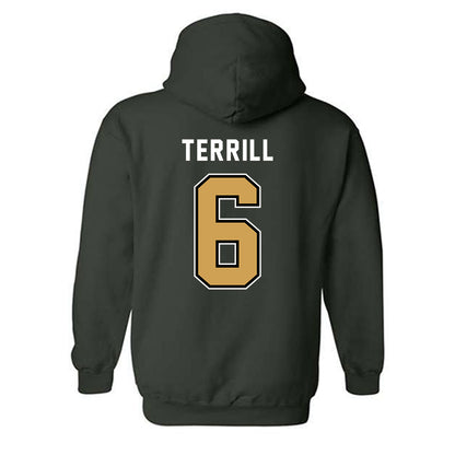 Wright State - NCAA Women's Volleyball : Larsen Terrill - Hooded Sweatshirt-1