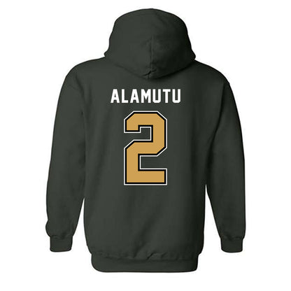 Wright State - NCAA Men's Basketball : Sam Alamutu - Hooded Sweatshirt-1