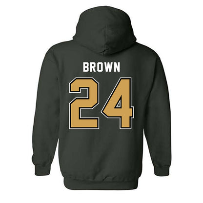 Wright State - NCAA Women's Basketball : Olivia Brown - Hooded Sweatshirt-1