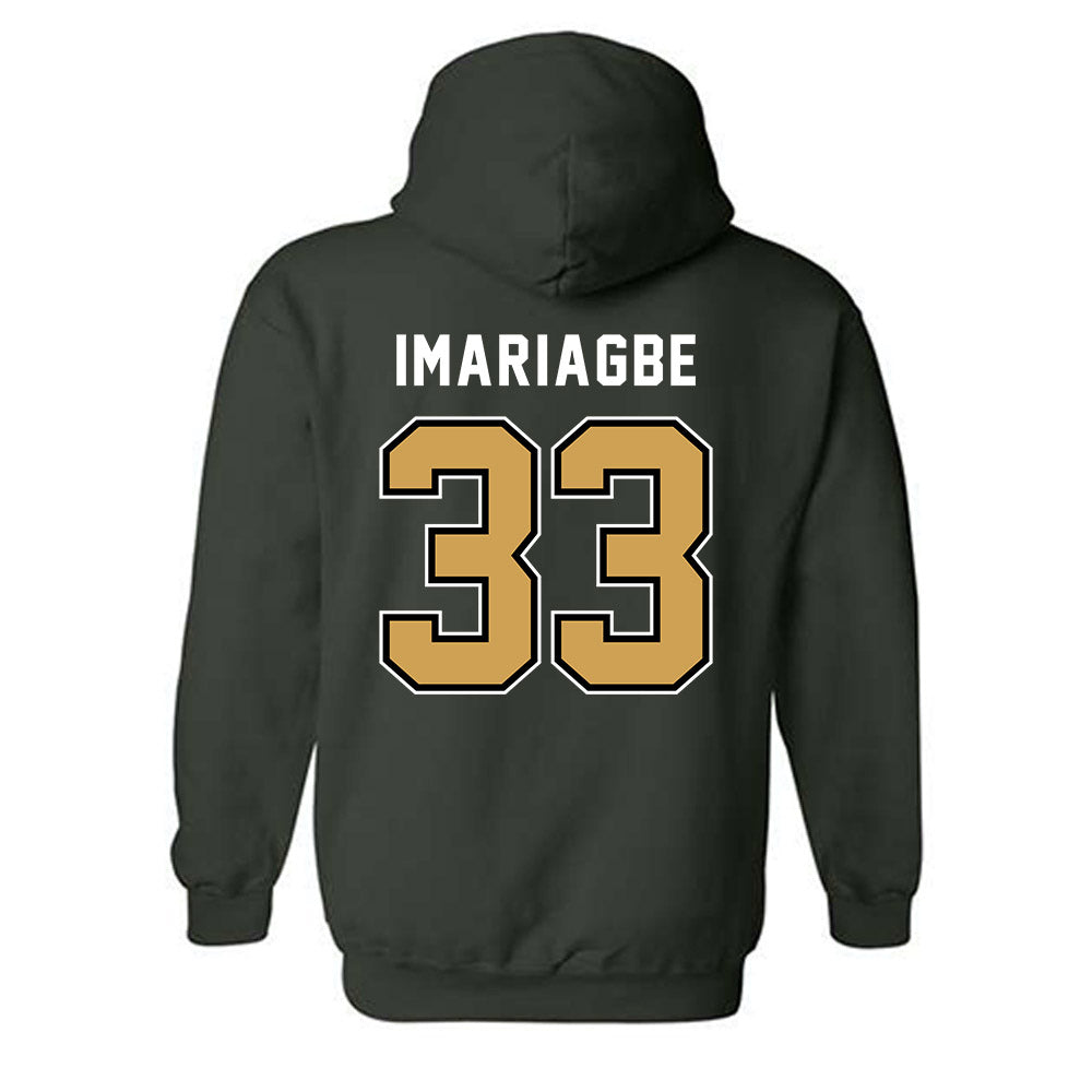 Wright State - NCAA Men's Basketball : Michael Imariagbe - Hooded Sweatshirt-1