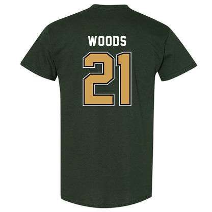 Wright State - NCAA Men's Basketball : Logan Woods - T-Shirt-1