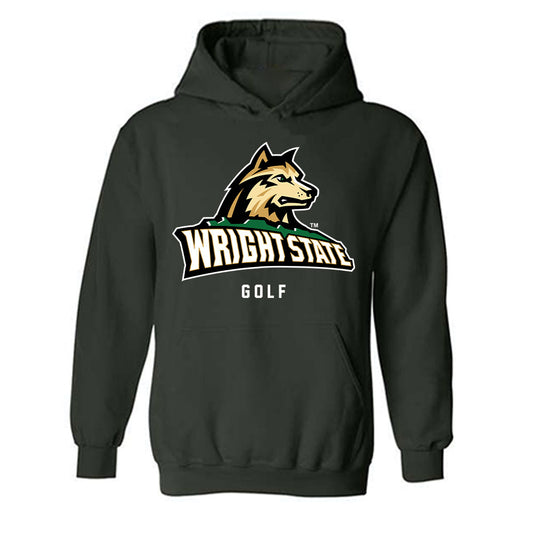 Wright State - NCAA Men's Golf : Timmy Hollenbeck - Hooded Sweatshirt-0