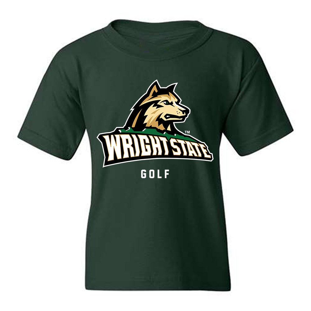 Wright State - NCAA Men's Golf : Adam Horn - Youth T-Shirt-0