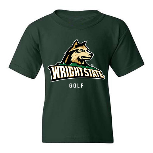 Wright State - NCAA Men's Golf : Adam Horn - Youth T-Shirt-0