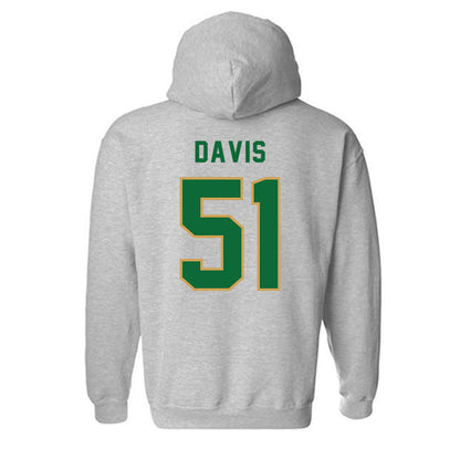 Wright State - NCAA Men's Basketball : Ayden Davis - Hooded Sweatshirt-1