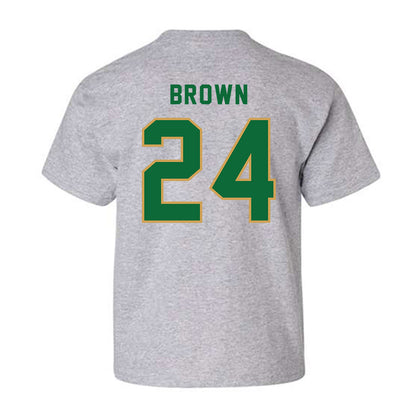 Wright State - NCAA Women's Basketball : Olivia Brown - Youth T-Shirt-1