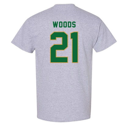 Wright State - NCAA Men's Basketball : Logan Woods - T-Shirt-1