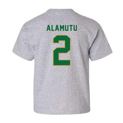 Wright State - NCAA Men's Basketball : Sam Alamutu - Youth T-Shirt-1
