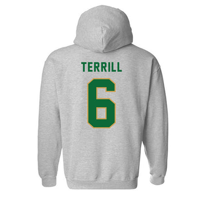 Wright State - NCAA Women's Volleyball : Larsen Terrill - Hooded Sweatshirt-1