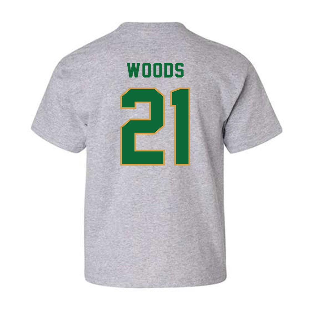 Wright State - NCAA Men's Basketball : Logan Woods - Youth T-Shirt-1