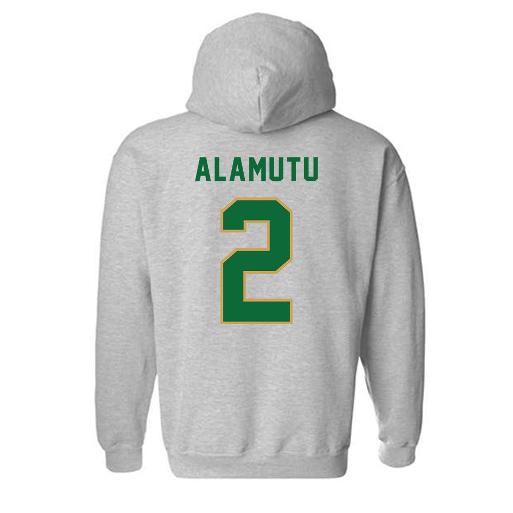 Wright State - NCAA Men's Basketball : Sam Alamutu - Hooded Sweatshirt-1
