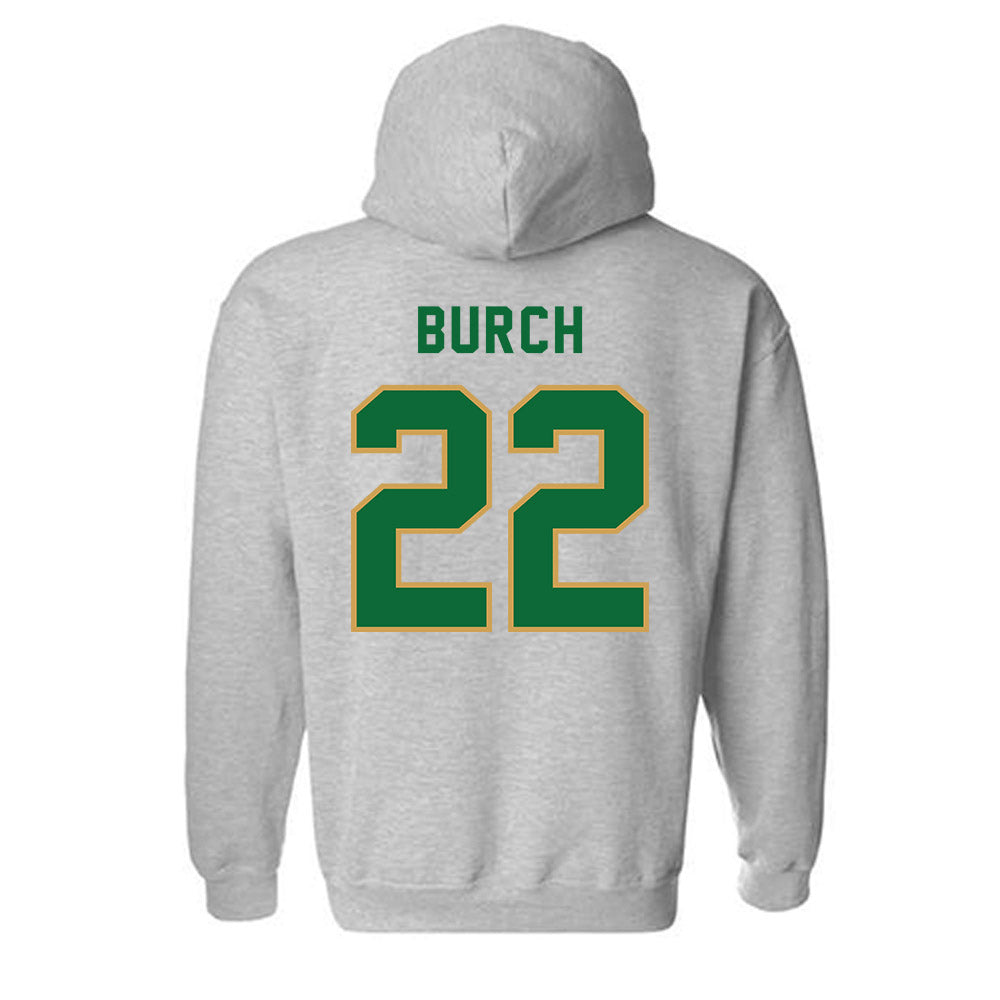 Wright State - NCAA Men's Basketball : TJ Burch - Hooded Sweatshirt-1