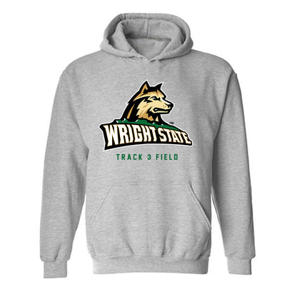 Wright State - NCAA Women's Track & Field : Clara Hawk - Hooded Sweatshirt-0