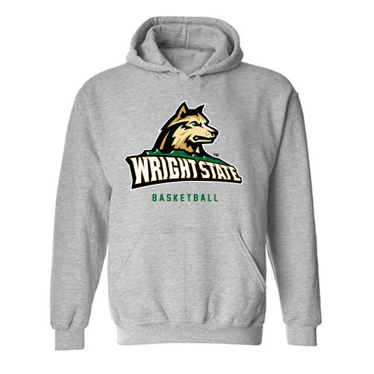 Wright State - NCAA Men's Basketball : Todd Burch - Hooded Sweatshirt-0