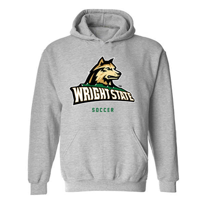 Wright State - NCAA Women's Soccer : Caitlin Burger - Hooded Sweatshirt-0