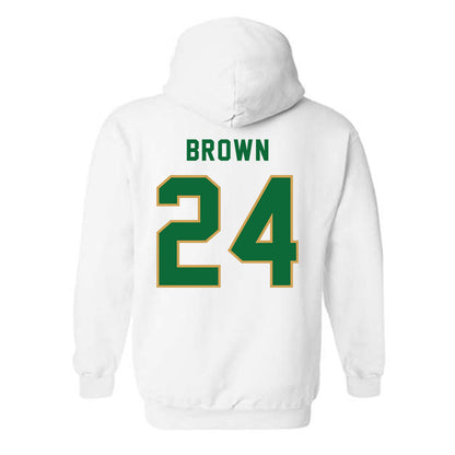 Wright State - NCAA Women's Basketball : Olivia Brown - Hooded Sweatshirt-1