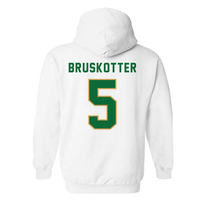 Wright State - NCAA Men's Basketball : Alex Bruskotter - Hooded Sweatshirt-1