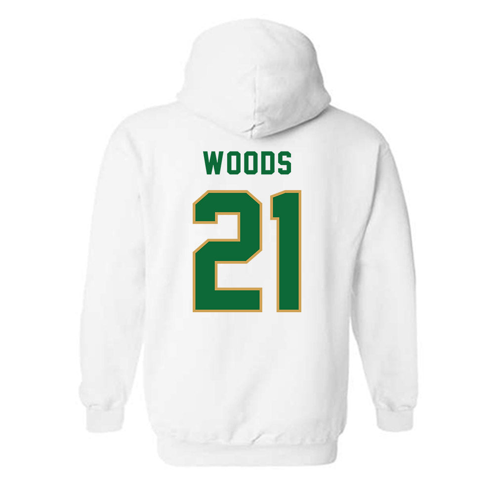 Wright State - NCAA Men's Basketball : Logan Woods - Hooded Sweatshirt-1